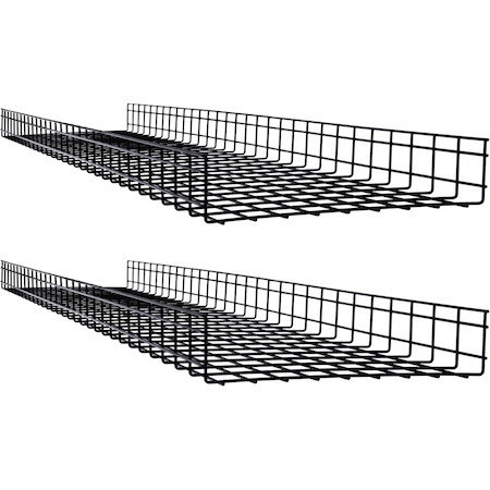Eaton Tripp Lite Series Wire Mesh Cable Tray - 450 x 100 x 1500 mm (18 in. x 4 in. x 5 ft.), 2-Pack