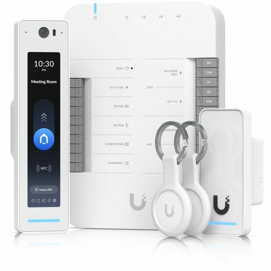 Ubiquiti G3 Starter Kit Pro, Provides Complete Entry &Exit Control For Single Door With 2 Readers &Apple Touch Pass Support