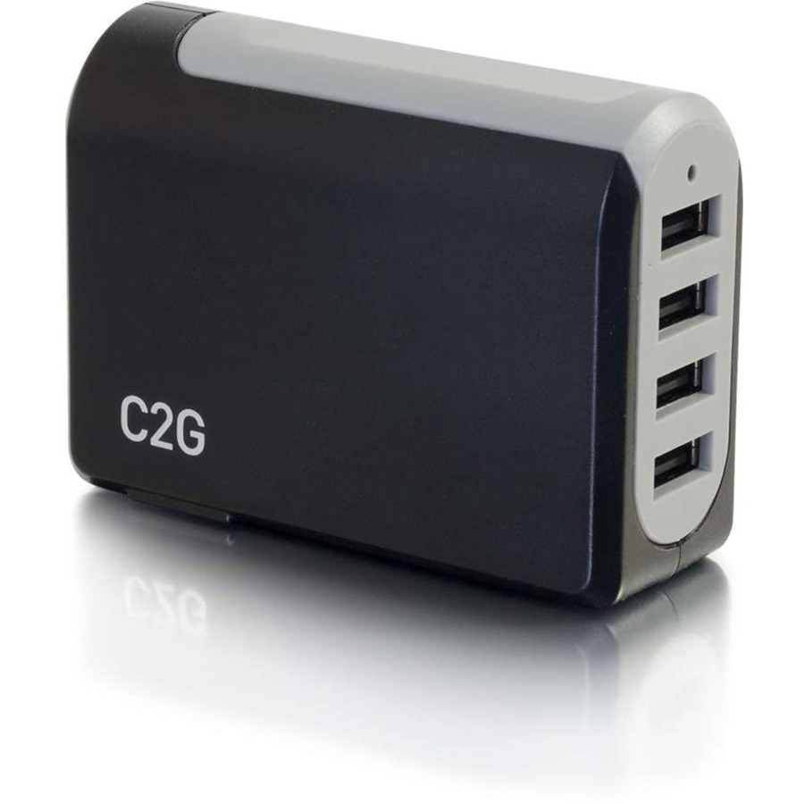 Legrand 4-Port USB Wall Charger - AC to USB Adapter, 5V 4.8A Output