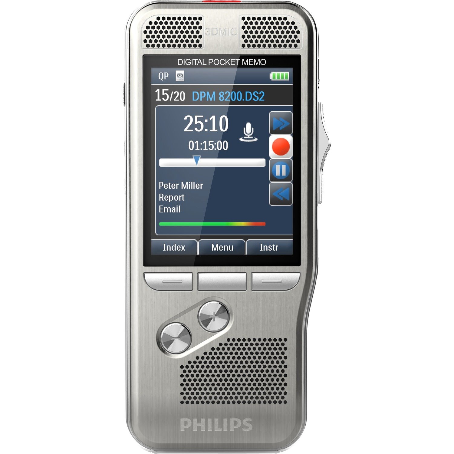 Philips Pocket Memo DPM8200 Digital Voice Recorder
