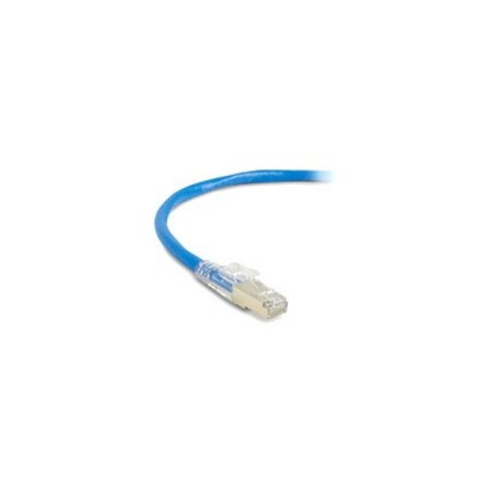 Black Box CAT6A 650-MHz Locking Snagless Patch Cable S/FTP CM PVC BL 7FT