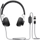 Logitech Zone Wired Noise Cancelling Headset, USB-C with USB-A adapter, graphite