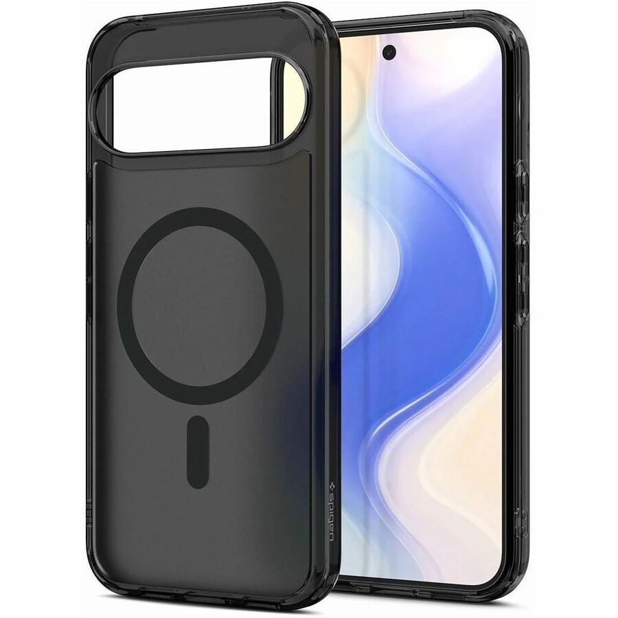 Spigen Ultra Hybrid Metal Ring Case voor Google Pixel 10 Pro XL Smartphone - Frost zwart