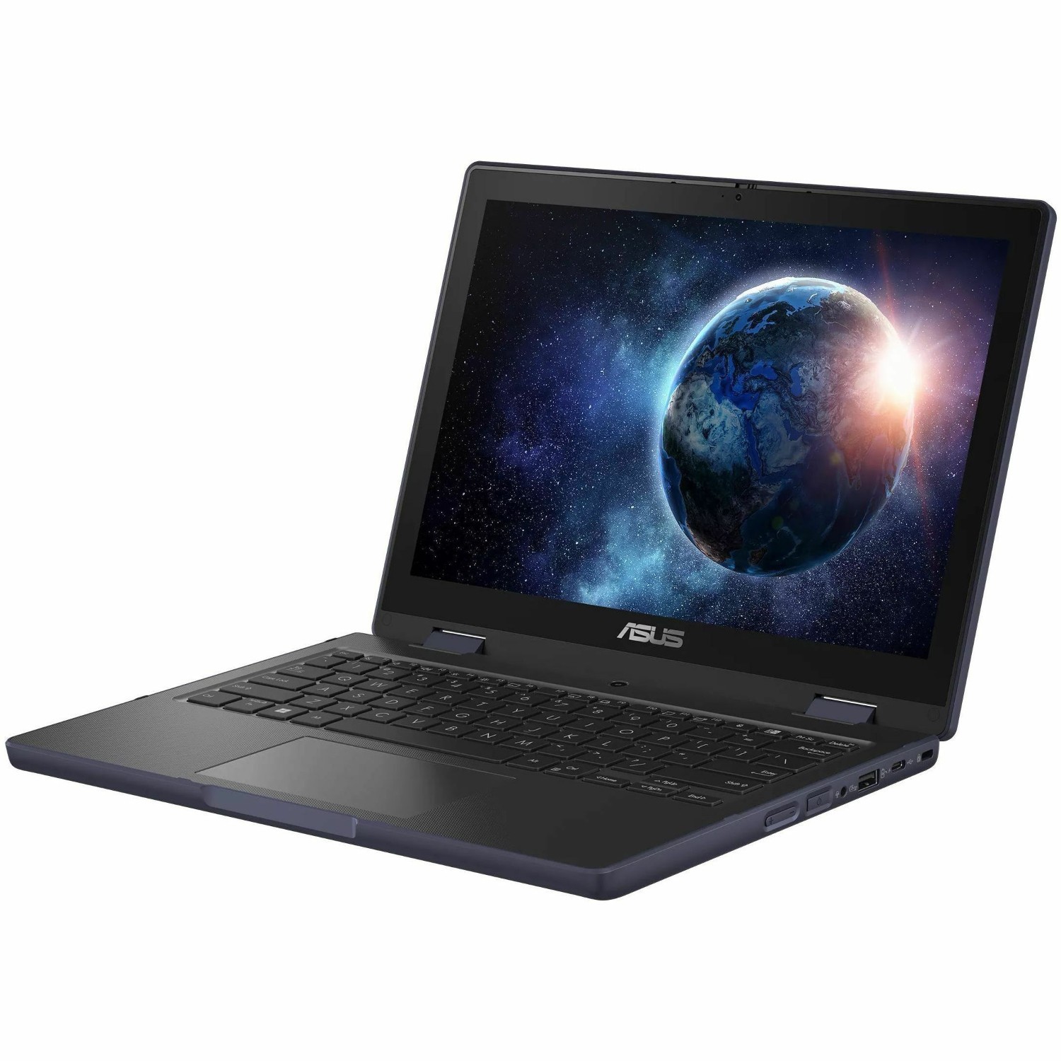 Asus BR1204F BR1204FTA-R90064XA 12.2" Touchscreen Rugged Convertible 2 in 1 Notebook - WUXGA - 60 Hz - Intel N-Series N150 - 8 GB - 256 GB SSD - English Keyboard - Mineral Gray