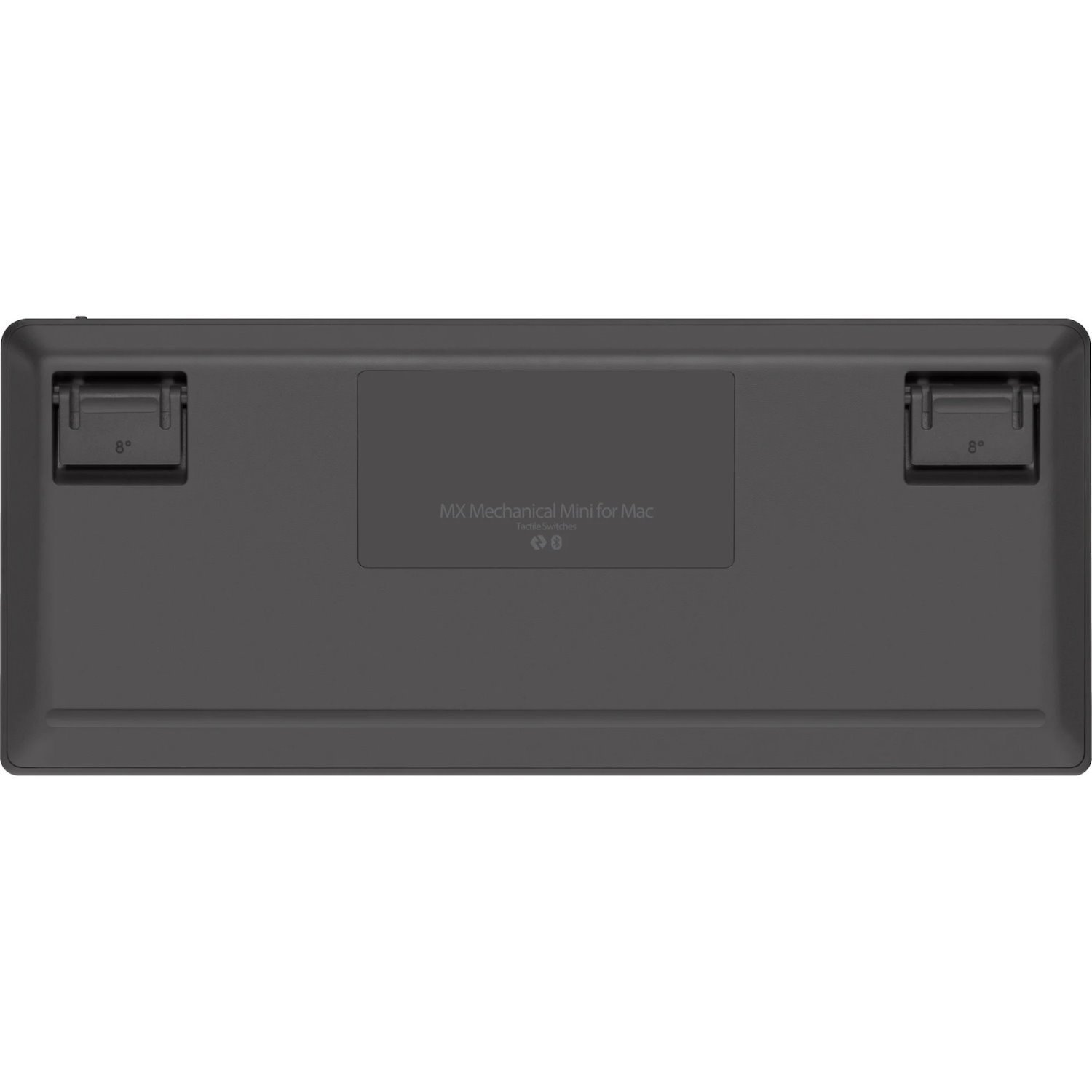 Logitech MX Mechanical Mini Keyboard - Wireless Connectivity - USB Type C Interface - LED - International - QWERTY Layout - Space Gray