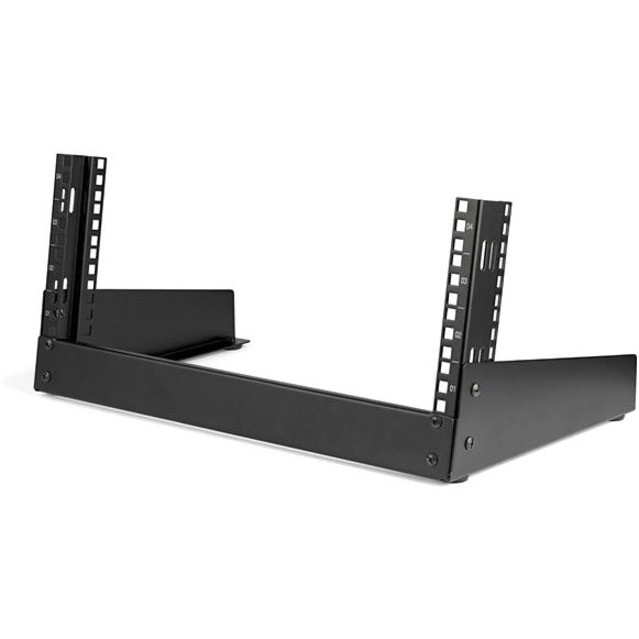 STARTECH 2-POST 4U DESKTOP SERVER RACK, SMALL OPEN FRAME 19IN COMPUTER RACK, COMPACT NETWO