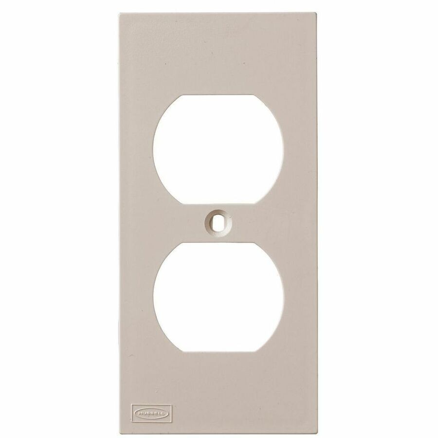 Hubbell KP Duplex, Almond