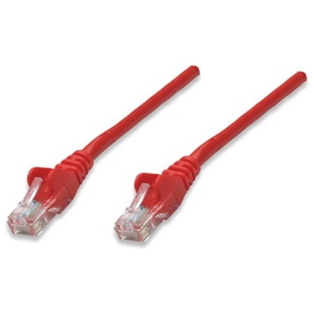 Network Patch Cable, Cat5e, 20m, Red, CCA, U/UTP, PVC, RJ45, Gold Plated Contacts, Snagless, Booted, Lifetime Warranty, Polybag