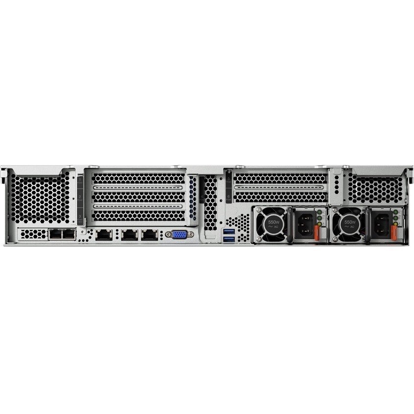 Lenovo ThinkSystem SR550 7X04A02KNA 2U Rack Server - 1 Xeon Silver 4110 2.10 GHz - 16 GB RAM - 12Gb/s SAS Controller