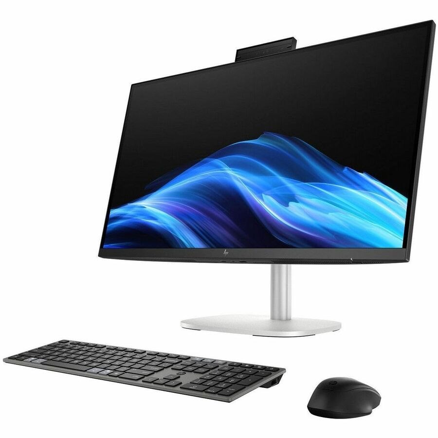 HP EliteStudio 8 AiO G1i All-in-One Computer - Intel Core Ultra 5 235 - vPro Technology - 16 GB - 512 GB SSD - 27" QHD Touchscreen - Desktop - Pike Silver