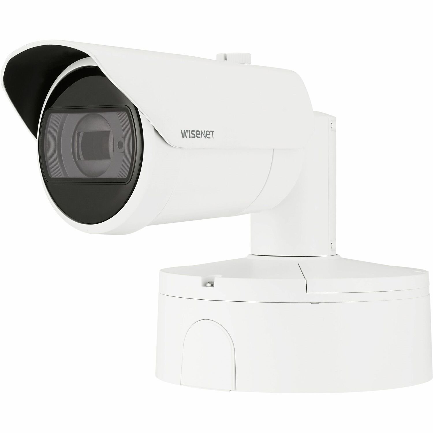 Wisenet XNO-8083R 6 Megapixel Network Camera - Color - Bullet - White - TAA Compliant