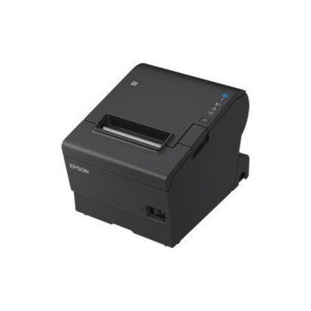 Epson OmniLink TM-T88VII Desktop Direct Thermal Printer - Monochrome - Receipt Print - Ethernet - USB - USB Host - Near Field Communication (NFC) - With Cutter - Black - 19.69 in/s Mono - 180 dpi - Wireless LAN - ePOS, ESC/POS, XML Emulation - For PC, SPARC, Android, iOS
