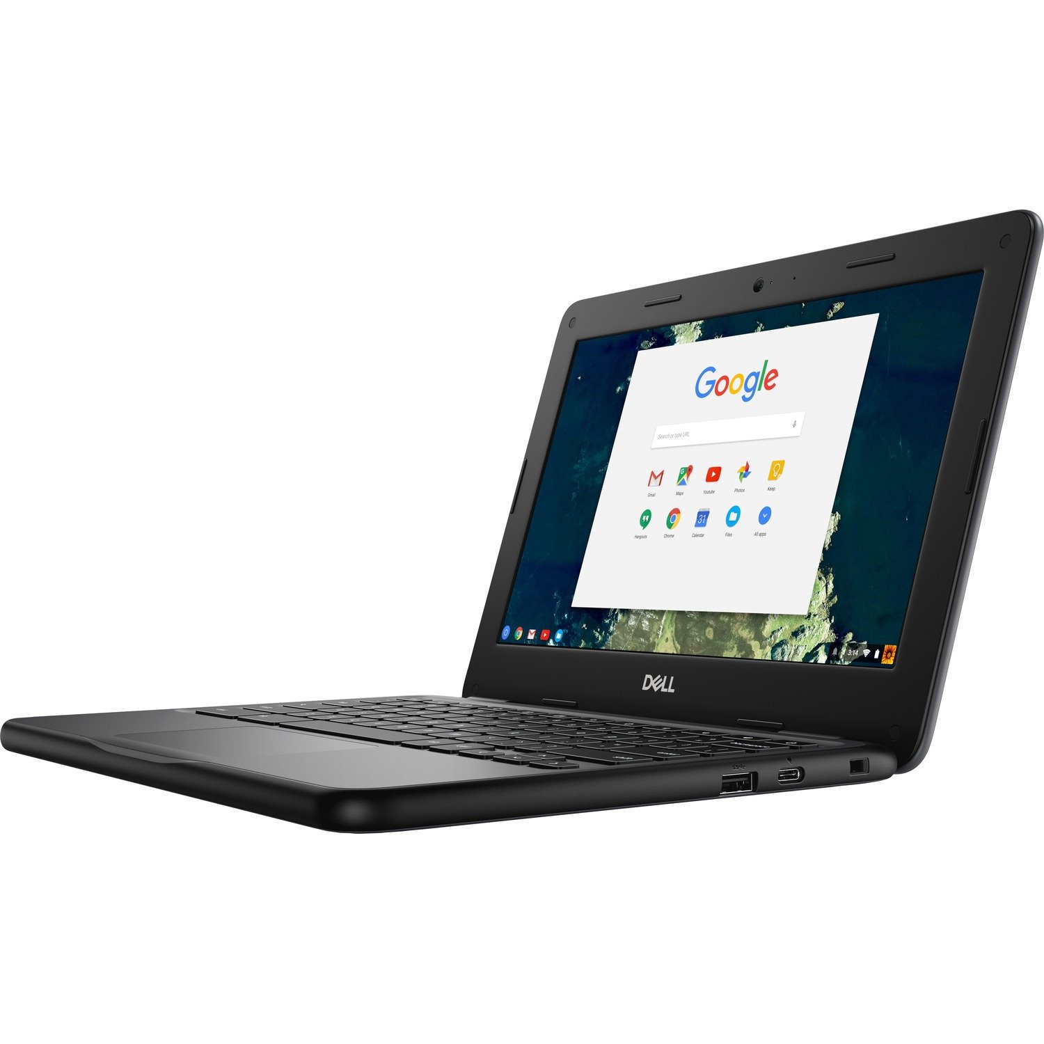 Dell Chromebook 11 3000 3100 11.6" Chromebook - HD - Intel Celeron N4020 - 4 GB - 16 GB Flash Memory - English (US) Keyboard - Black