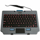 Gamber-Johnson Lite Rugged Keyboard - Cable Connectivity - USB Type A Interface - TouchPad - Spanish