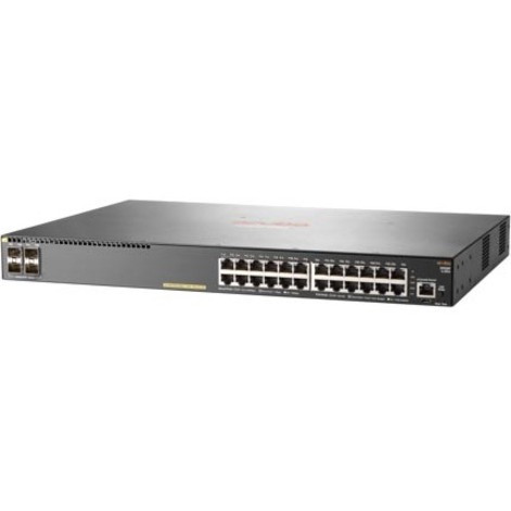 HPE 2930F 24G PoE+ 4SFP 24 Ports Manageable Layer 3 Switch - 10 Gigabit Ethernet, Gigabit Ethernet - 10/100/1000Base-T, 10GBase-X
