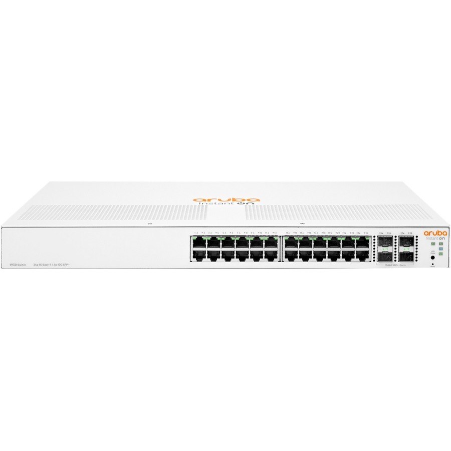 HPE Instant On 1930 24 Ports Manageable Ethernet Switch - Gigabit Ethernet, 10 Gigabit Ethernet - 10/100/1000Base-T, 10GBase-X