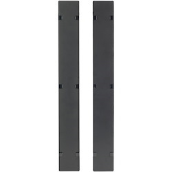 APC NetShelter Cable Management, Vertical Cable Manager, Hinged Covers, for NetShelter SX 750mm W 42U, Set of 2, 109 x 1778 x 13 mm