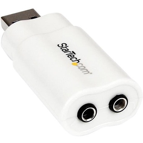 StarTech.com USB 2.0 to Audio Adapter - Sound card - stereo - Hi-Speed USB