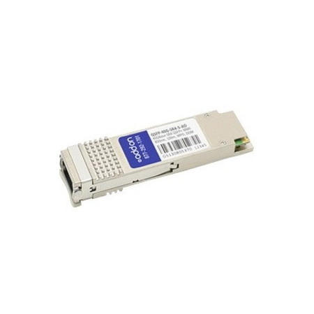 AddOn Cisco® QSFP-40G-SR4-S Compatible TAA 40GBase-SR4 QSFP+ Transceiver (MMF, 850nm, 150m, MPO, DOM, 0 to 70C)