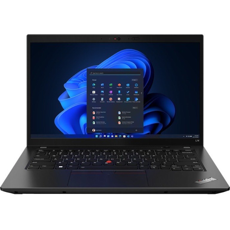 Lenovo ThinkPad L14 Gen 3 21C50013US 14" Touchscreen Notebook - Full HD - AMD Ryzen 5 PRO 5675U - 8 GB - 256 GB SSD - English Keyboard - Thunder Black