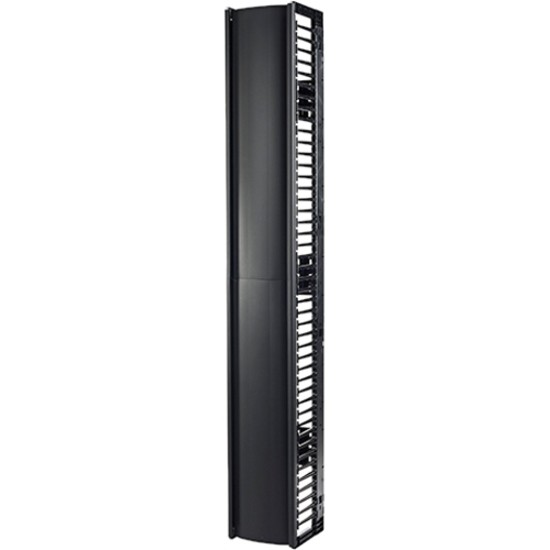 APC (AR8765) VALUELINE, VERT CAB MNGR - 2 & 4 POST RACKS, 84"H X 12"W, SINGLE-SIDED W DOOR