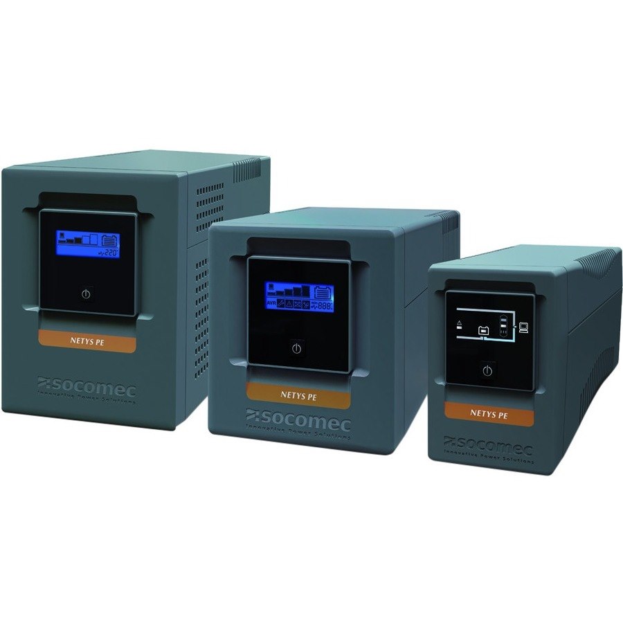 Socomec NETYS Line-interactive UPS - 1 kVA/600 W