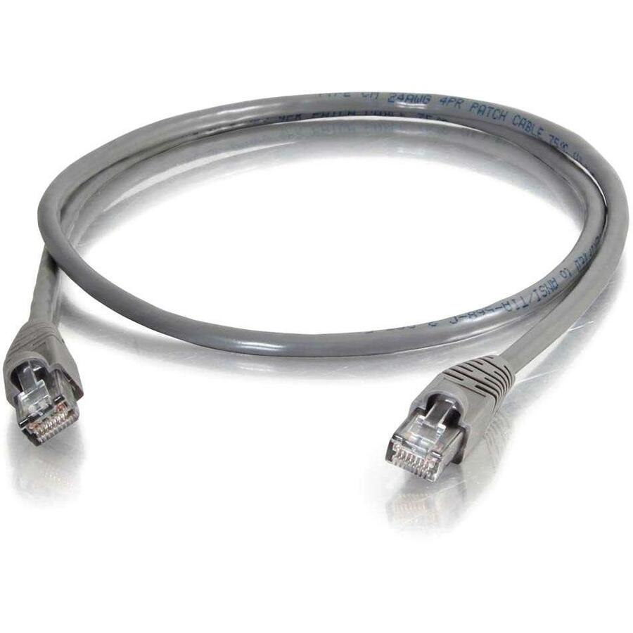 C2G-14ft Cat5e Snagless Unshielded (UTP) Network Patch Cable (TAA Compliant) - Gray