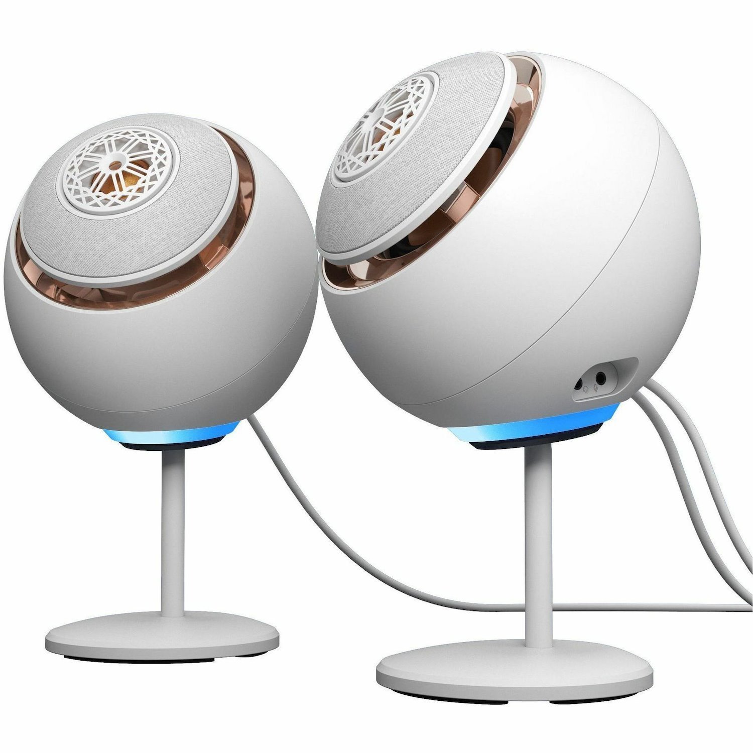 Creative Pebble Nova 2.0 Bluetooth Speaker System - 50 W RMS - White