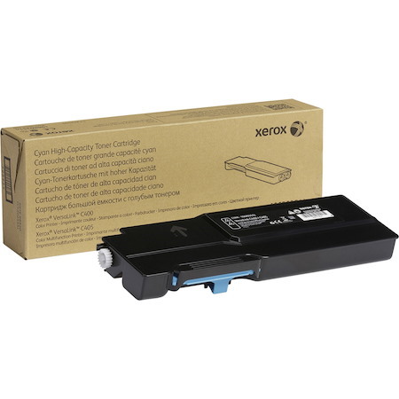 Xerox Genuine Xerox® VersaLink® C400 Color Printer, C405 Color Multifunction Printer Cyan High capacity Toner Cartridge (4800 Pages) - 106R03514