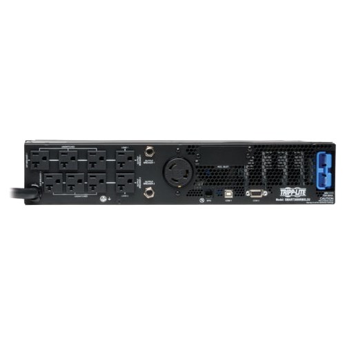 Eaton Tripp Lite Series SmartPro 3000VA 3000W 120V Line-Interactive Sine Wave UPS - 7 Outlets, Extended Run, Network Card Option, LCD, USB, DB9, 2U Rack/Tower