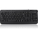 Adesso AKB-132HB Keyboard - Cable Connectivity - USB Interface - English (US) - Black