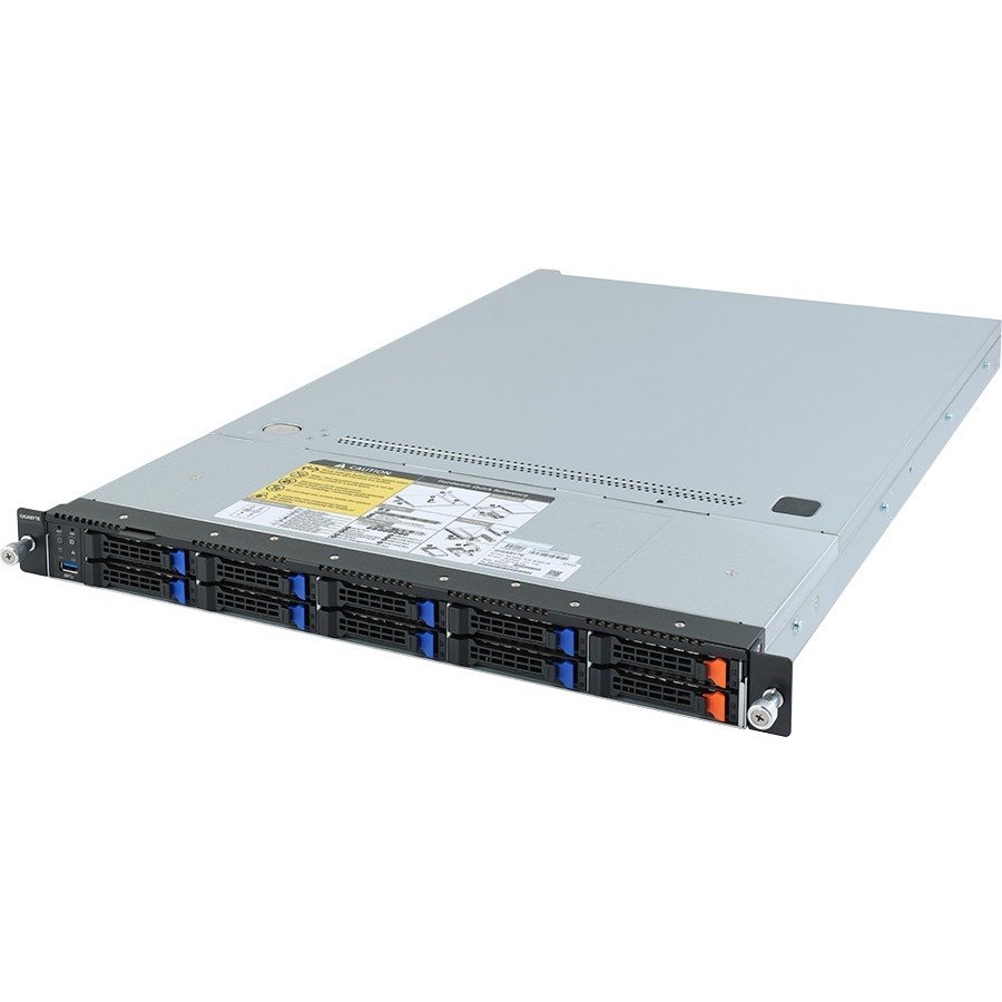 Gigabyte R152-Z31 Server Barebone System - 1U Rack-mountable - Socket SP3 - 1 x Processor Support