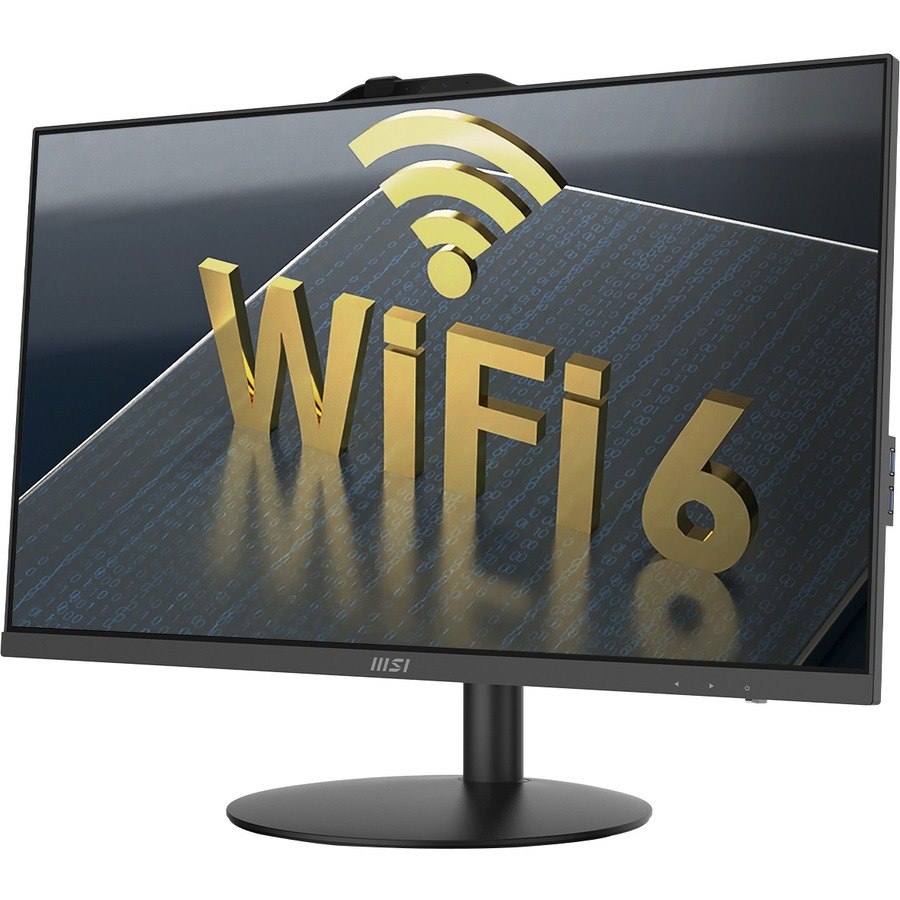 MSI PRO AP272 12M PRO AP272 12M-092US All-in-One Computer - Intel Core i5 12th Gen i5-12400 - 16 GB - 500 GB SSD - 27" Full HD - Desktop - Black