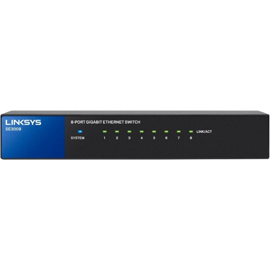 Linksys SE3008 8-Port Gigabit Ethernet Switch