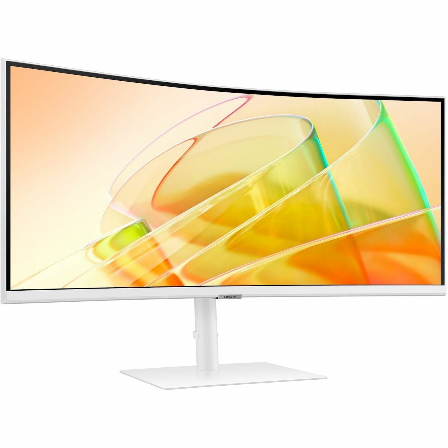 Samsung ViewFinity S6 S34C650TAE 34" Class UW-QHD Curved Screen LCD Monitor - 21:9 - Warm White