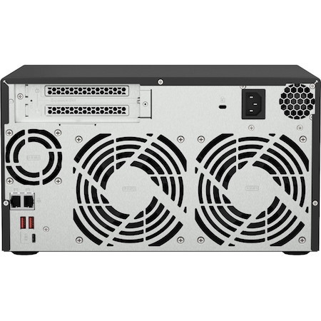 QNAP TS-873A-8G 8 x Total Bays SAN/NAS Storage System - 5 GB Flash Memory Capacity - AMD Ryzen V1500B Quad-core (4 Core) 2.20 GHz - 8 GB RAM - DDR4 SDRAM Tower