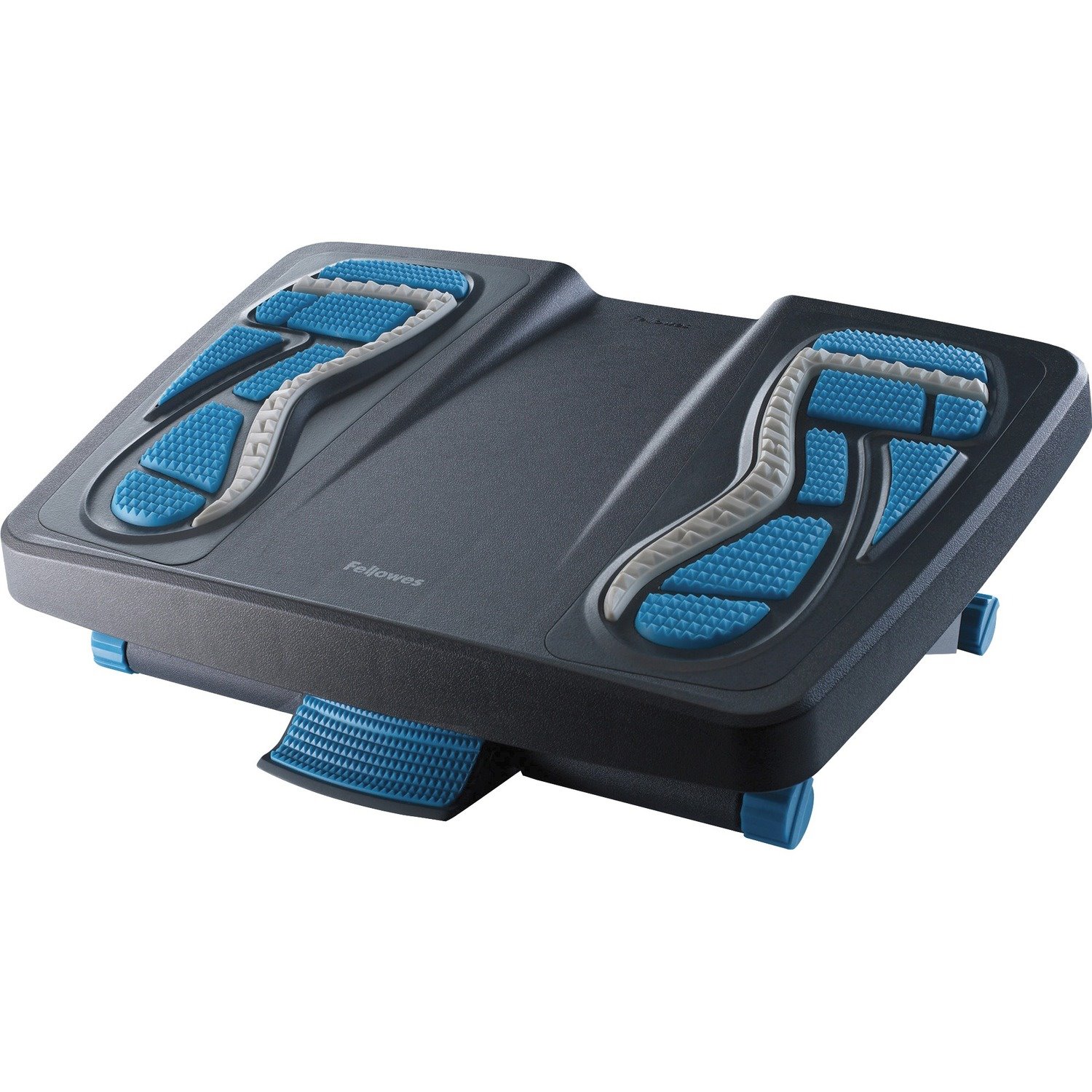 Fellowes Energizer Footrest - Charcoal, Grey - 1 Each