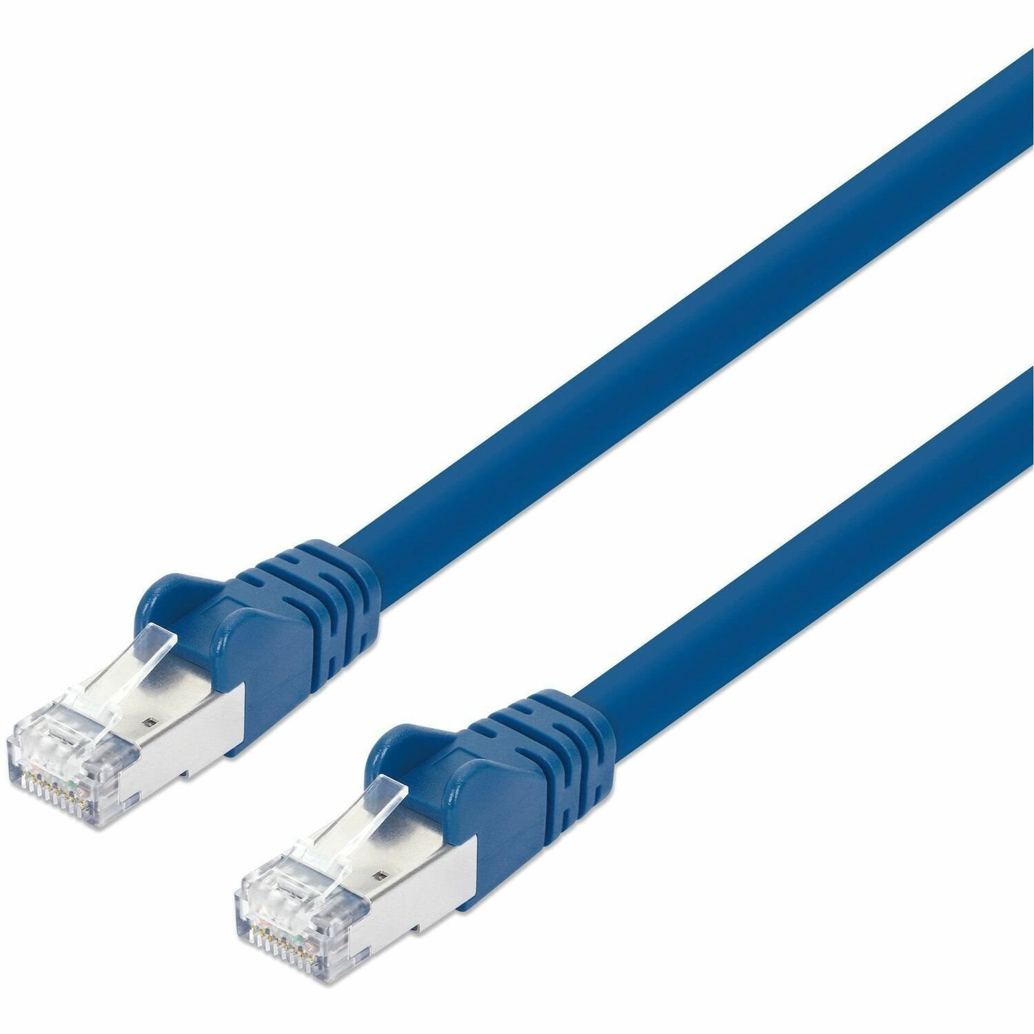 Ic Intracom Cat8.1 S/FTP Network Patch Cable, 5 FT., Blue