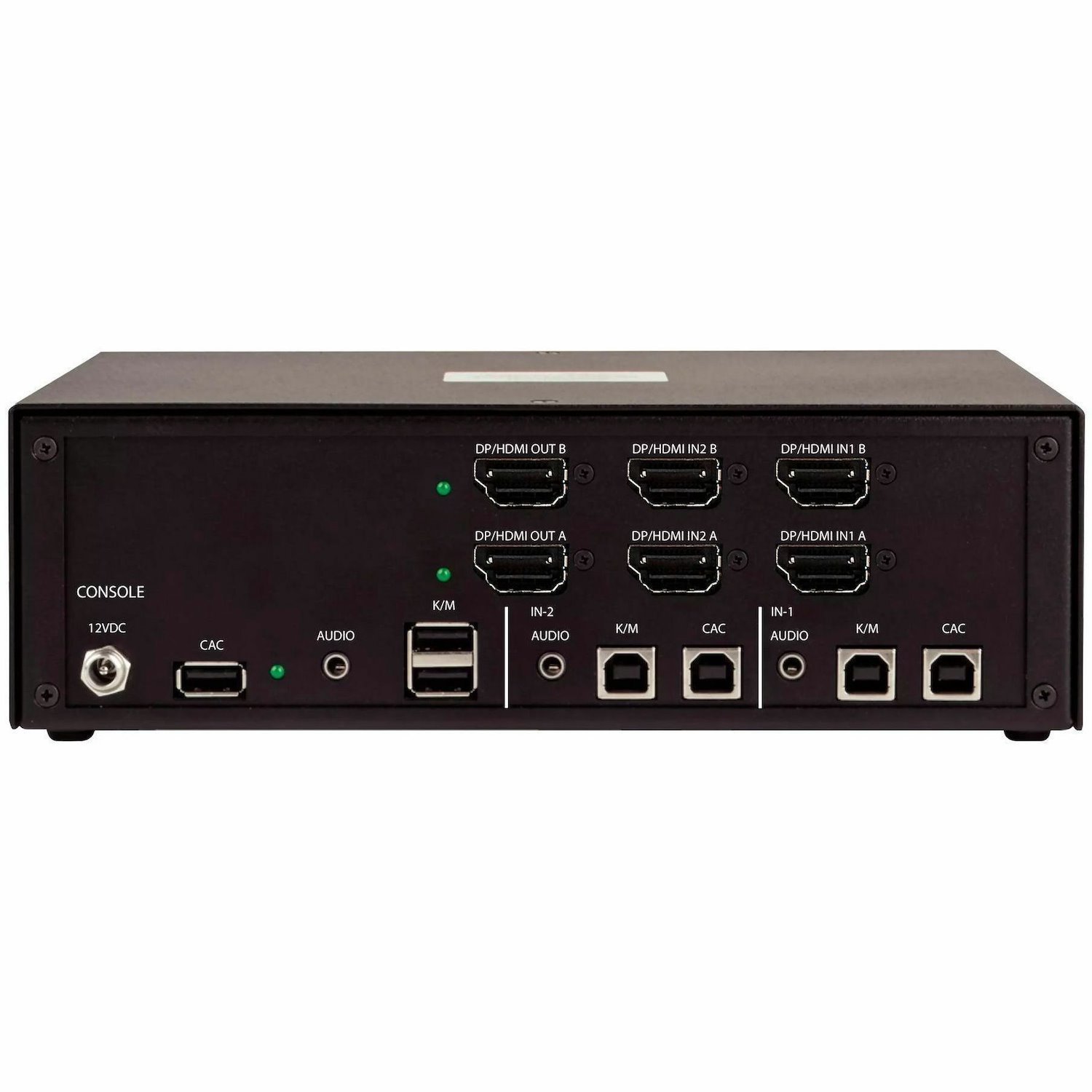 StarTech.com Secure 2-Port Dual-Monitor KVM Switch, HDMI or DisplayPort, 4K 60Hz, NIAP 4.0, CAC, Made in the USA