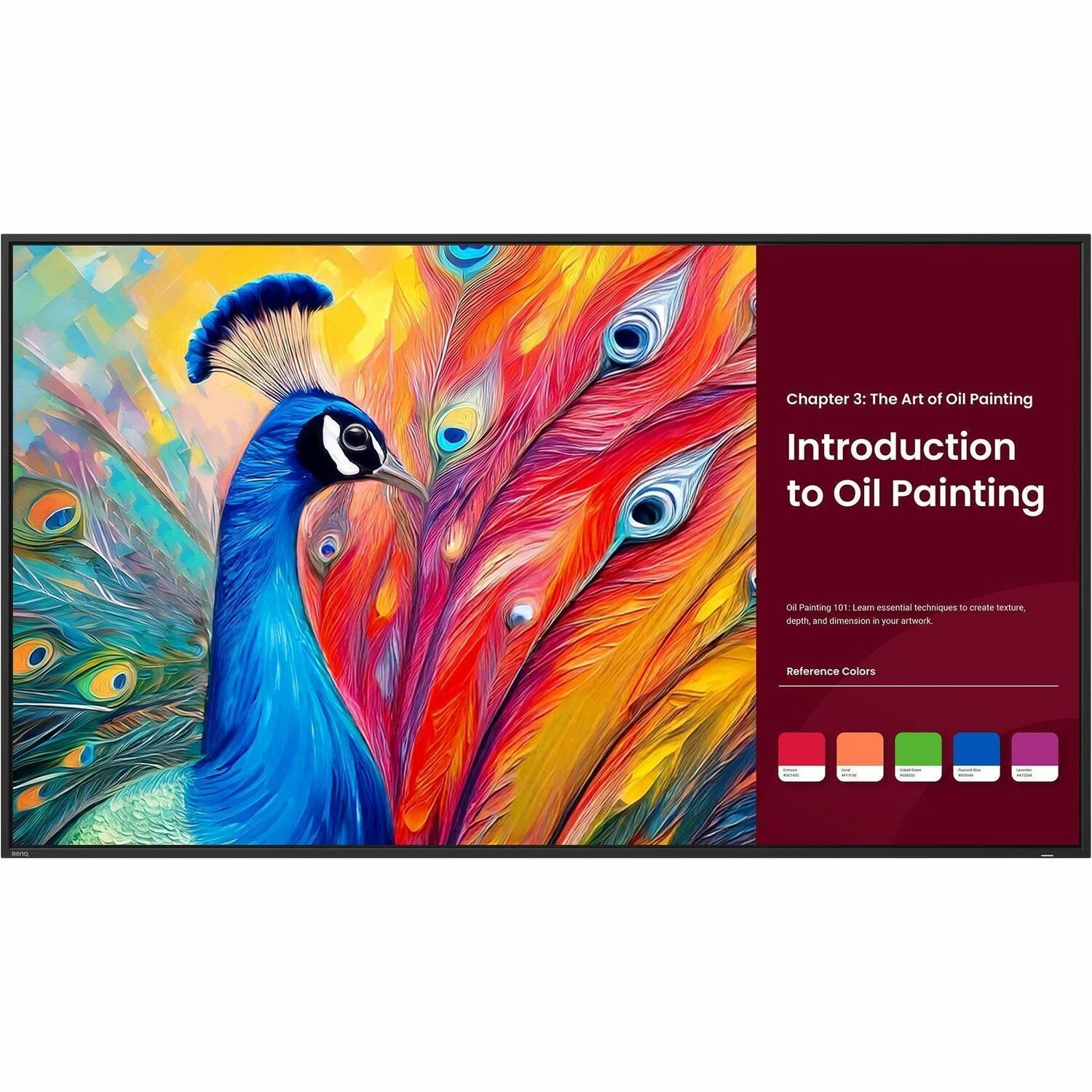 BenQ Pantone SH6504 65" LCD Digital Signage Display