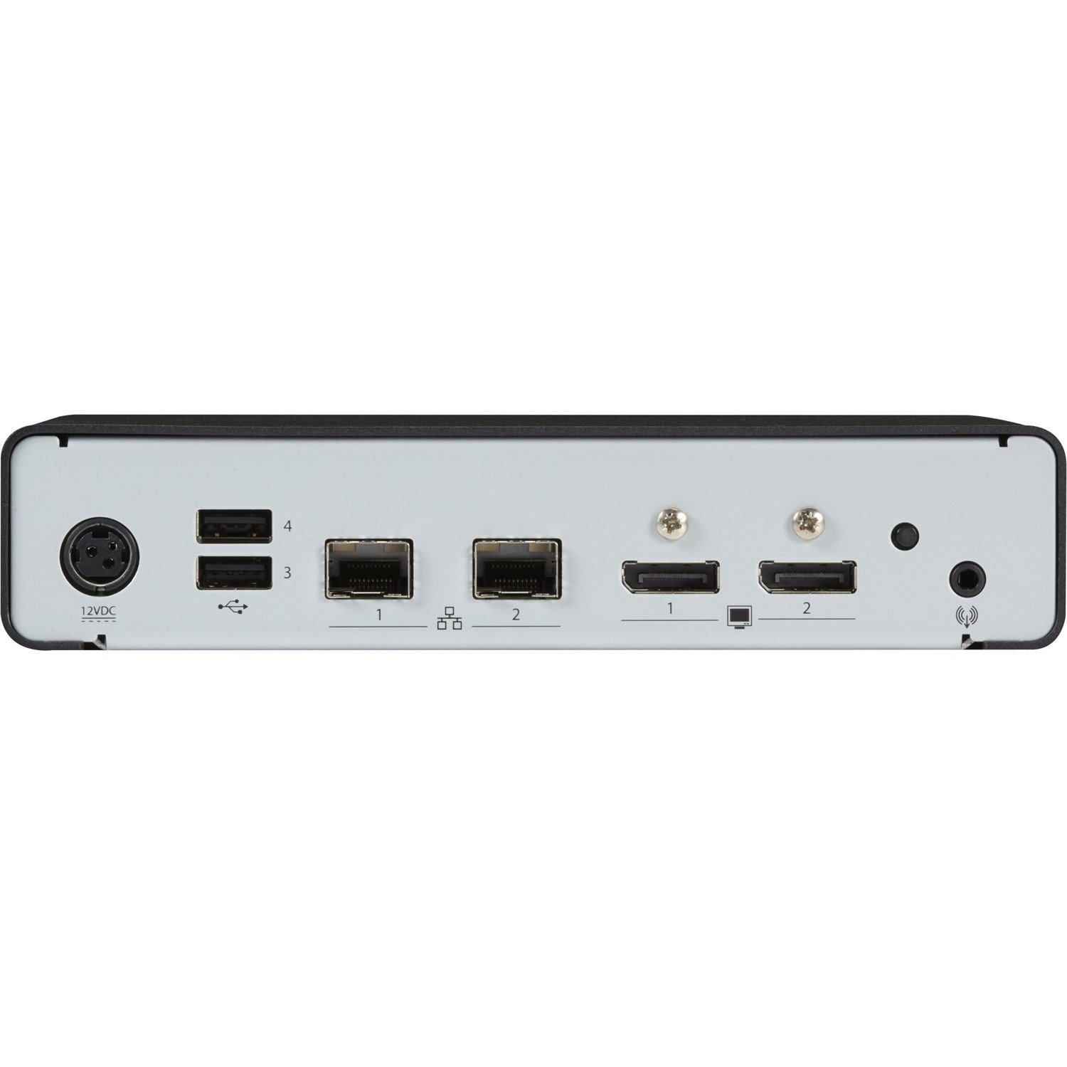Black Box Agility KVM over IP Fiber Extender - Dual-Monitor, DisplayPort, USB 2.0