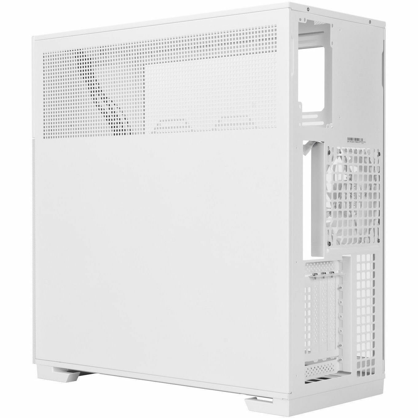 In Win IW-CS-F5WHI-3AN140P Computer Case - EATX, ATX Motherboard Supported - Full-tower - SECC, Tempered Glass, Wood - White