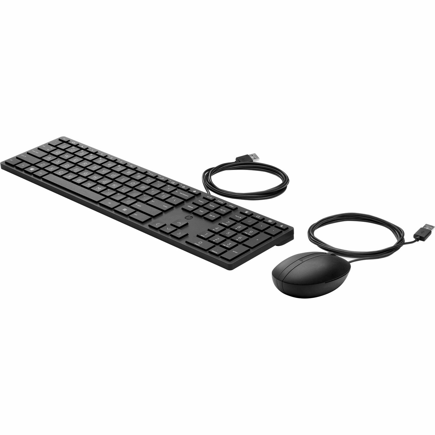 HP Wired Desktop 320MK Tastatur & Maus - Englisch (GB)