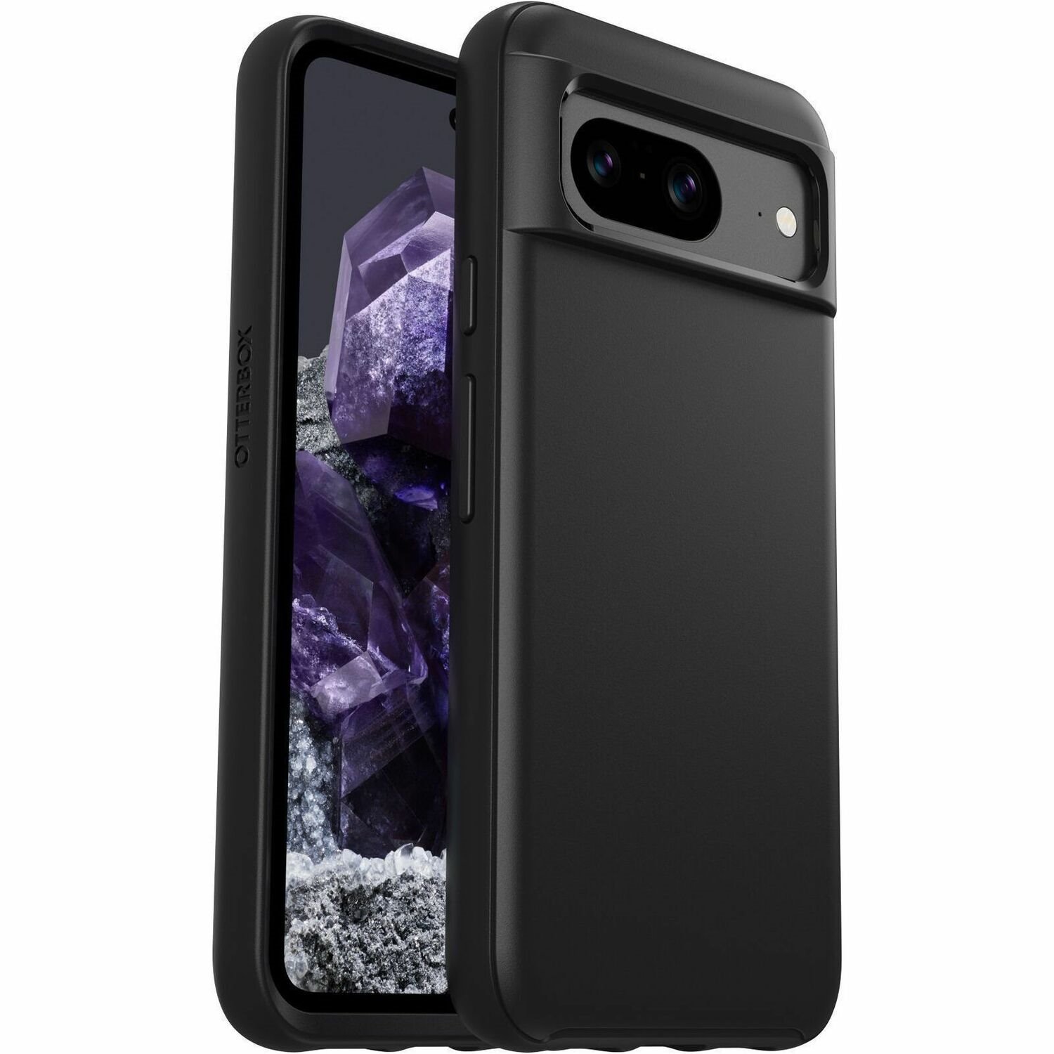 OtterBox Symmetry Case for Google Pixel 8 Smartphone - Black