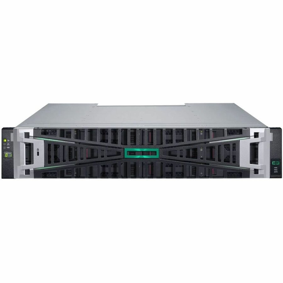 HPE MSA 2070 12 x Total Bays SAN-opslagsysteem - 2U Monteerbaar in rek
