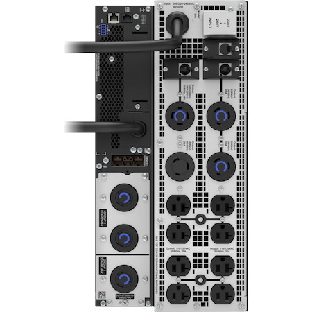APC Smart-UPS On-Line, 3kVA, Tower, 208V, 8x 5-20R+4x L6-20R+1x L6-30R+1x L14-30R NEMA, SmartSlot, W/ transformer 208V to 120V, W/O rail kit