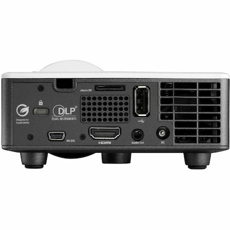 Optoma ML1050STi 3D Ready Short Throw DLP Projector - 16:10 - White
