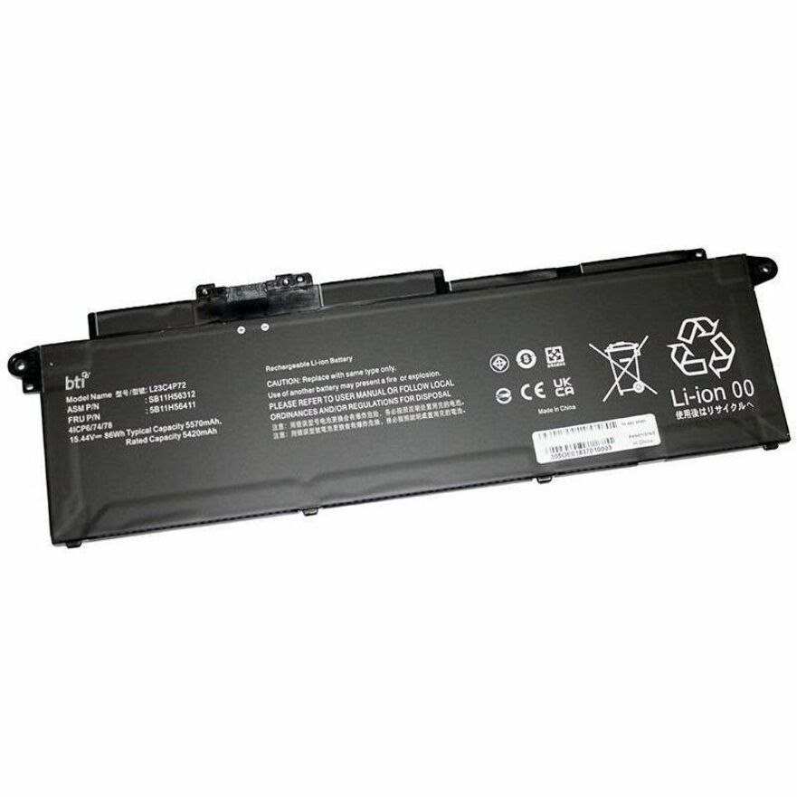 Battery Technology L23c4p72-Bti Batt 15.44V 86WHR