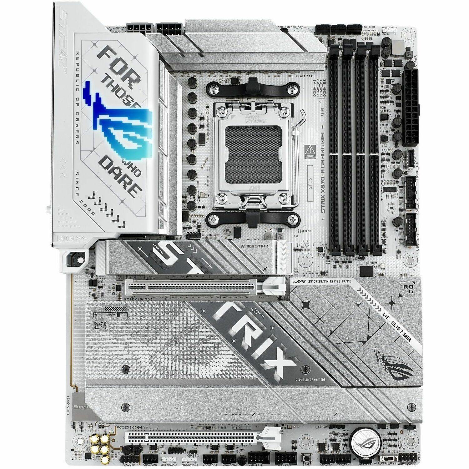 Asus Rog Strix X870-A Gaming Wifi Am5 Amd Motherboard