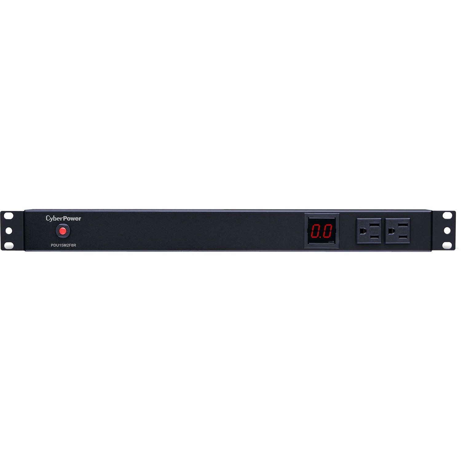 CyberPower PDU15M2F8R Single Phase 100 - 125 VAC 15A Metered PDU